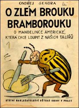 TitulnÃ ilustrace OndÅ™eje Sekory knihy O zlÃm brouku Bramborouku
